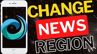 Microsoft Edge Mobile: Change News Feed Language and Region screenshot 3