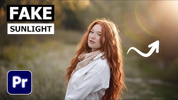 How To Make Fake Sunlight Effect In Premiere Pro || Sunlight Effect Premiere Pro Tutorial
