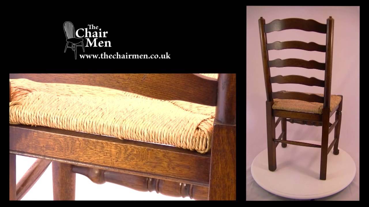 Traditional ladder back chair YouTube