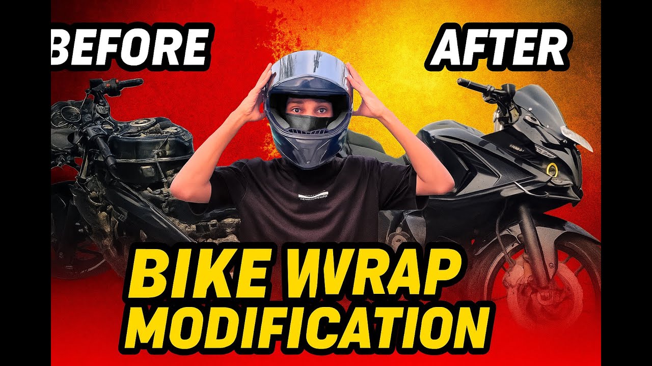Bike Wrap  Modification 🤩