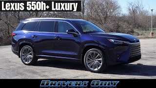 2024 Lexus TX 550h+ Luxury  The MOST Luxurious SUV?!