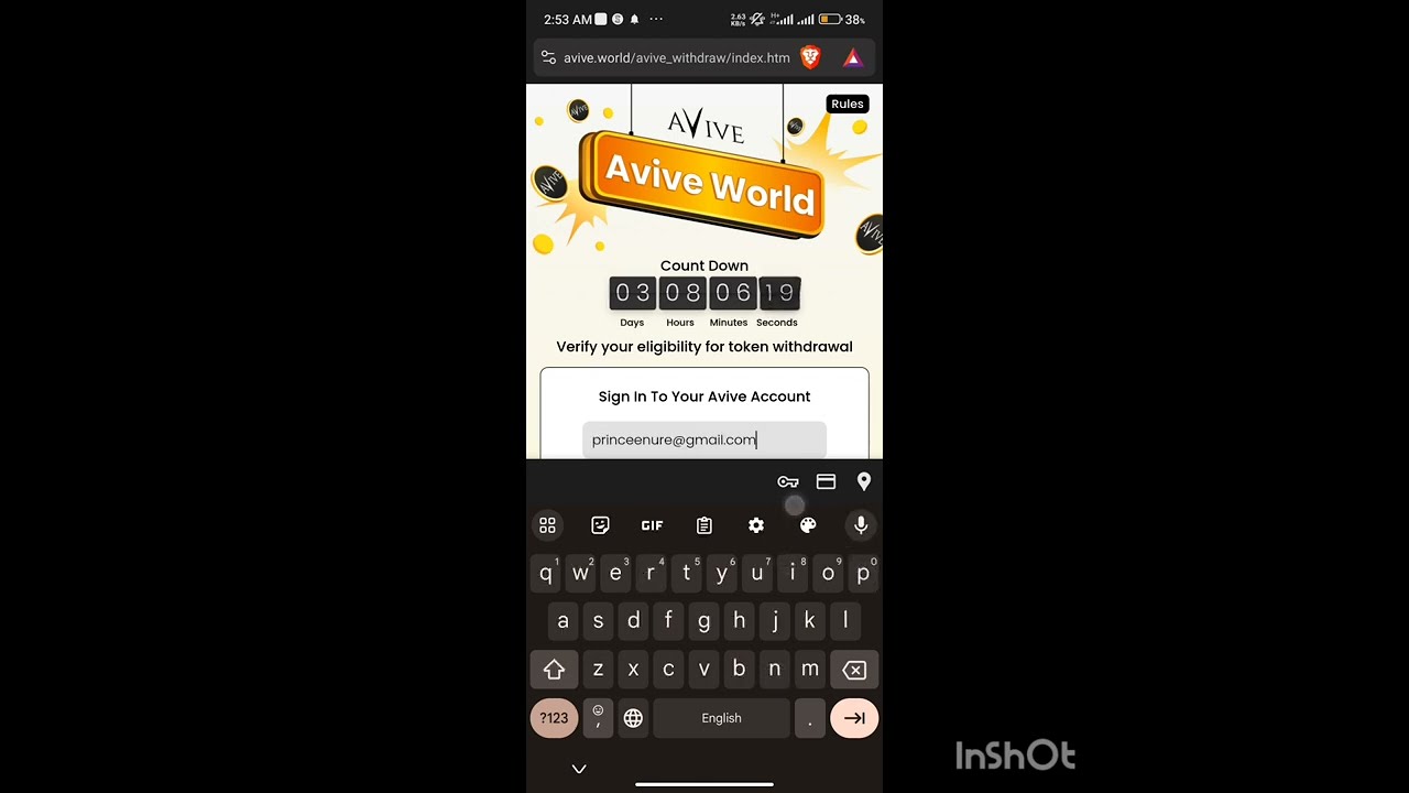 HOW TO COLLECT YOUR SECOND BATCH AVIVE COIN, DON'T DULL YOURSELF IT WILL END ON 30 OF THIS JANUARY