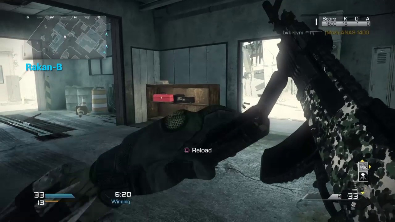 CoD Ghosts - 40 kills TDM Gameplay (Call of Duty: Ghost Multiplayer Gameplay) "كود قوست"