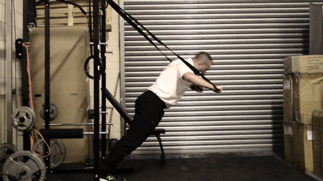 Suspension Chest Press Exercise YouTube