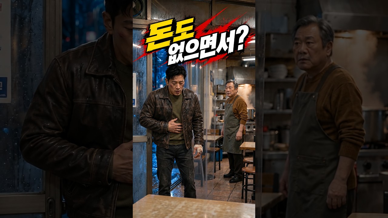 사장이 쫓아내려던 험악한 손님… 알바생이 건넨 국수 한 그릇에 드러난 정체 #감동사연 #반전사연 #숨겨진정체 #따뜻한한끼 #시니어
