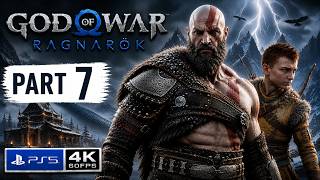 GOD OF WAR RAGNAROK Part 7 Gameplay Walkthrough FULL GAME PS5 4K 60FPS No Commentary