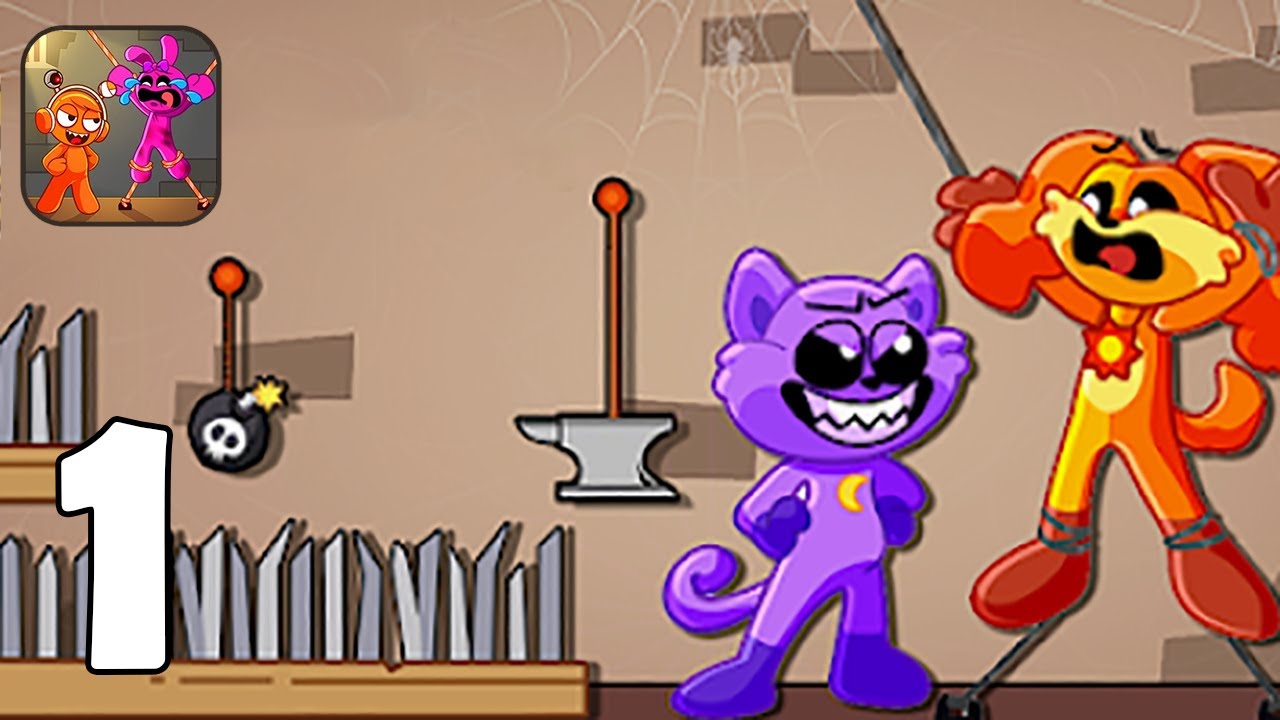 Sprunki Rope Help Sprunky: Cut Rope Rescue - Save the Sprunki - Part 1 Levels 1-30 ...