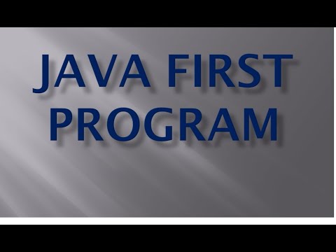 Java First Program in Hindi | Java Program for Beginners | Java Programming using Notepad and CMD