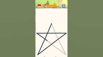 One Line - Drawing Puzzle Game Level 7 #line #gaming #games