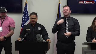 Fort Bend County Judge KP George holds press conference on Hurricane Beryl recovery efforts