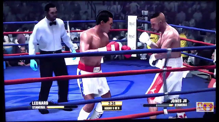 [FIGHT NIGHT CHAMPION EA] [LAS MEJORES PELEAS DEL BOXEO] Roy Jones Jr. vs. Sugar Ray Leonard 3