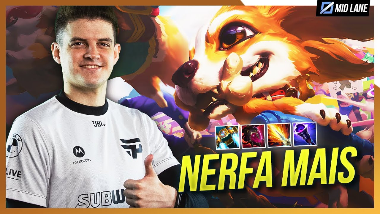 Os nerfs no FIZZ foram o suficiente pra PARAR O BONECO? 🦈🎣