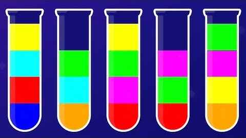 Water Sort Club Levels 96 97 98 99 100 Gameplay