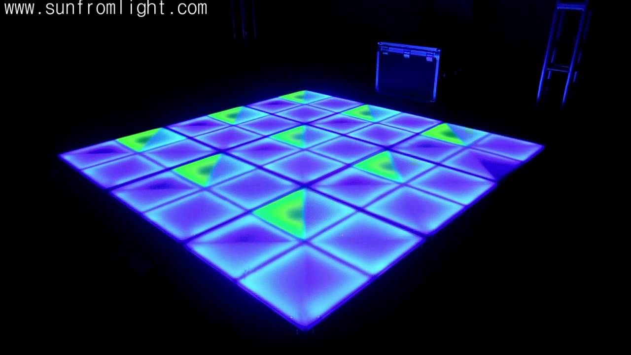 Portable Lighted RGB Led Dance Floor, Led Screen