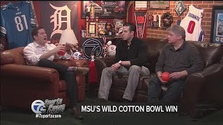 Talking MSU & Jim Harbaugh on the 7 Sports Cave screenshot 4