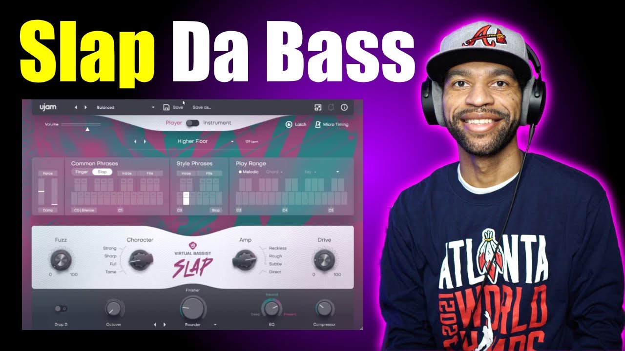 UJam Slap Review And Demo (Virtual Bass Guitar VST Plugin
