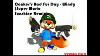 Conker's Bad Fur Day - Windy (Super Mario Sunshine Remix) chords