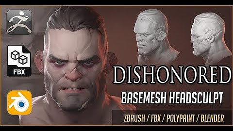 Dishonored Style Basemesh Headsculpt (WhaleHunter)