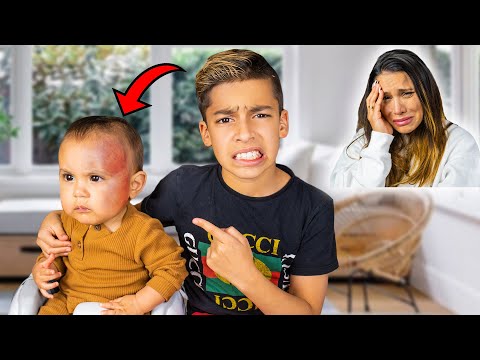 i DROPPED My BABY BROTHER!! I'M SORRY MOM... | The Royalty Family