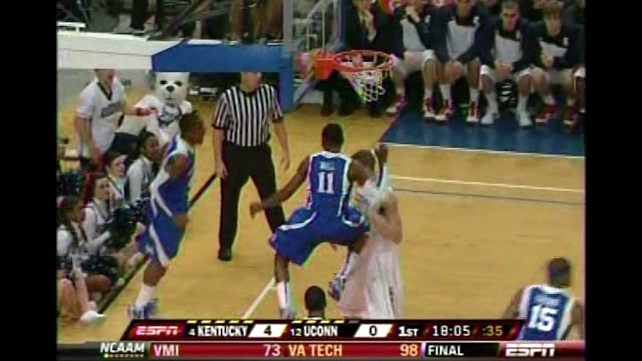 2009-2010 Kentucky vs UConn (Big East/SEC Challenge - Game 9)