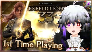 1st Time Playing🌹 (Finished Act 1 Gustave😭) | Clair Obscur Expedition 33 Reaction【ENG VTUBER】 LIVE🔴