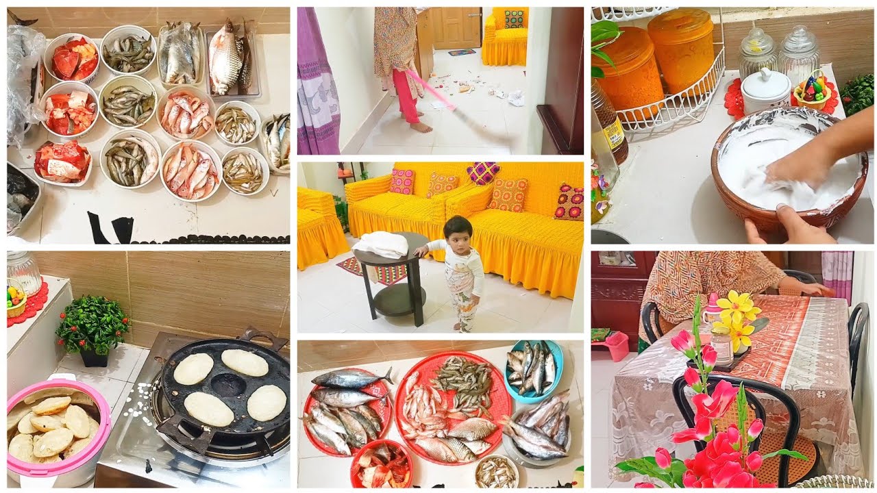 রাত ৯ টায় ১ মাসের মাছের বাজার নিয়ে আসলো।পারফেক্ট চিতই পিঠার রেসিপি।সন্ধ্যার রুটিন 