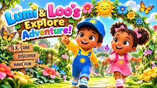 🌈✨ Lumi & Loo’s Magical Adventure! | Explore, Discover & Have Fun 🌸🌟 | Kids Cartoon