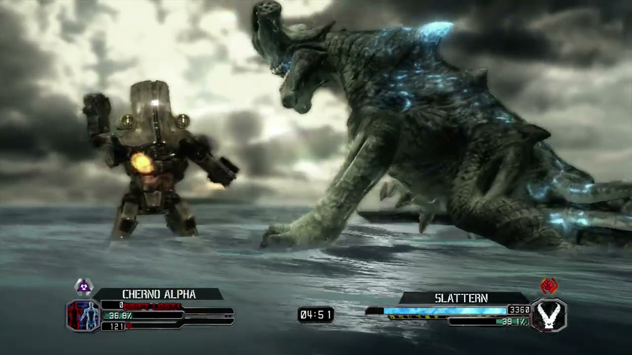 PACIFIC RIM THE VIDEO GAME - CHERNO ALPHA vs SLATTERN & SCUNNER
