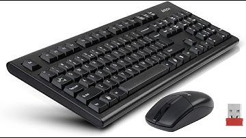 A4Tech 3100n Wireless Combo Keyboard and Mouse