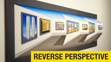 Mind Trip: Patrick Hughes Reverse Perspective Paintings