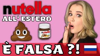 Russi mangiano Nutella per la prima volta! Loro reazione a Nutella italiana