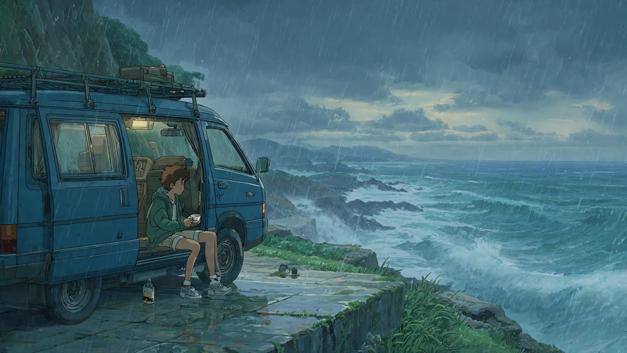 🚐 Van Life Lo-fi: Nonstop Roadtrip Chill | Study, Work & Relax Beats | Night Drive Vibes
