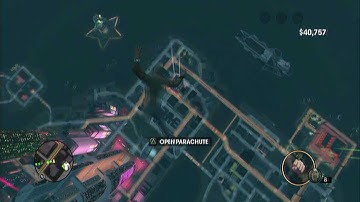 Saints Row The Third - S.T.A.G. skydiving