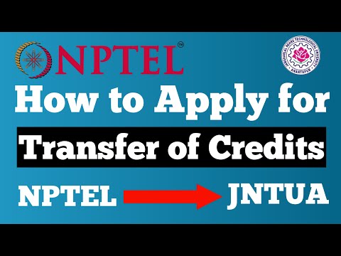 NPTEL Credit Transfer