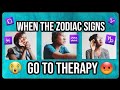 When the Zodiac Signs go to Therapy || SKIT