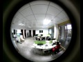 Cube 360 Panorama Action Camera Sample Footage (stick to the office wall)