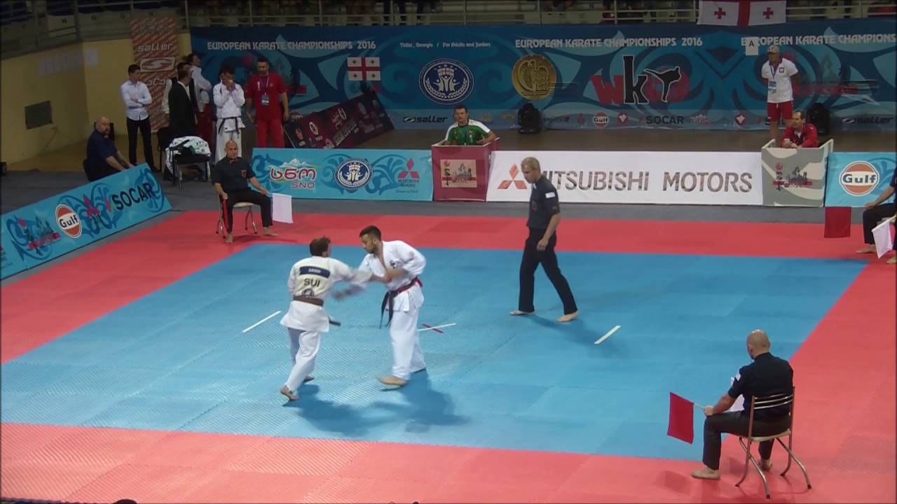 EC2016 Men -65kg Jevgenij Jurut Lithuania AKA Vs Melvin Sassi Switzerland SHIRO