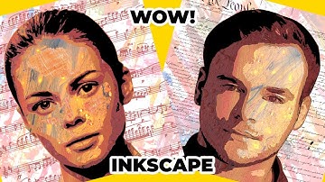 Inkscape Abstract Portraits | From Photo to Wow!