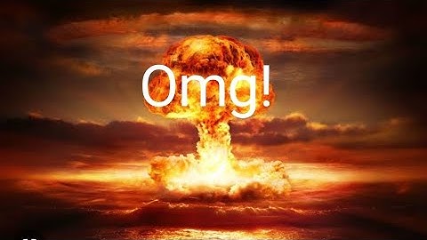 Trying all biggest to smallest bombs in Hypper Sandbox part 1