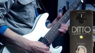 Full Metal Riff contest entry w/ 7-string and Ditto Looper Guide