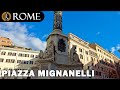 Rome Virtual Tour ➧ Piazza Mignanelli ➧ with Captions (4K/60fps)