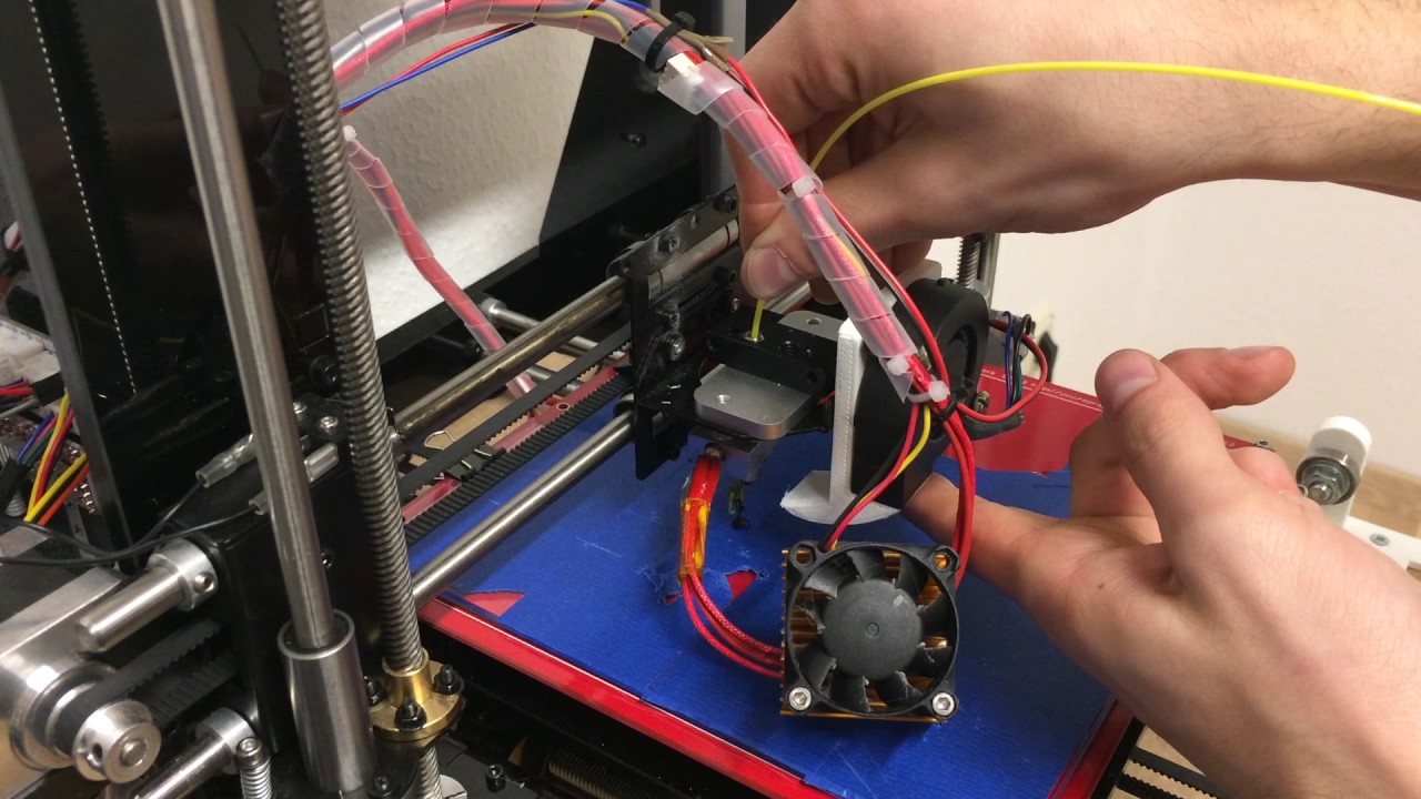 Assembling of MK8 Extruder from Geeetech i3 3D Printer YouTube