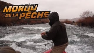 Pêche sportive à la mouche dans les rapides de Patagonie - Mordu de la Pêche avec Cyril Chauquet