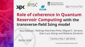 INQA Conference 2025: Ana Palacios - Qilimanjaro Quantum Tech / University of Barcelona