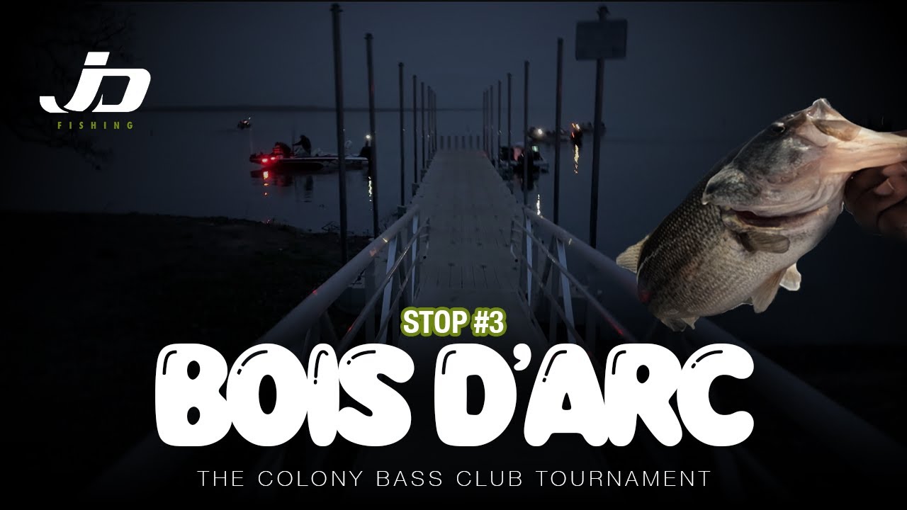 Fishing the NEW Lake Bois d’Arc for GIANT Texas Bass  🎣🏆