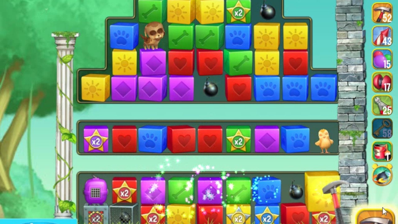 Pet Rescue Saga, Pet Island, 9th August 2017, level 4 😈 ►TOBIAS DEAMON◄