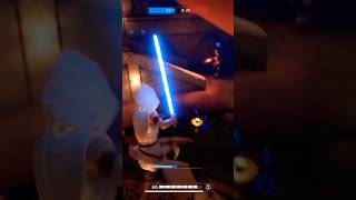 A Girl With A Lightsaber‼️ #shortvideo #starwars #attitude #gameplay #xbox #battlefront2 #online