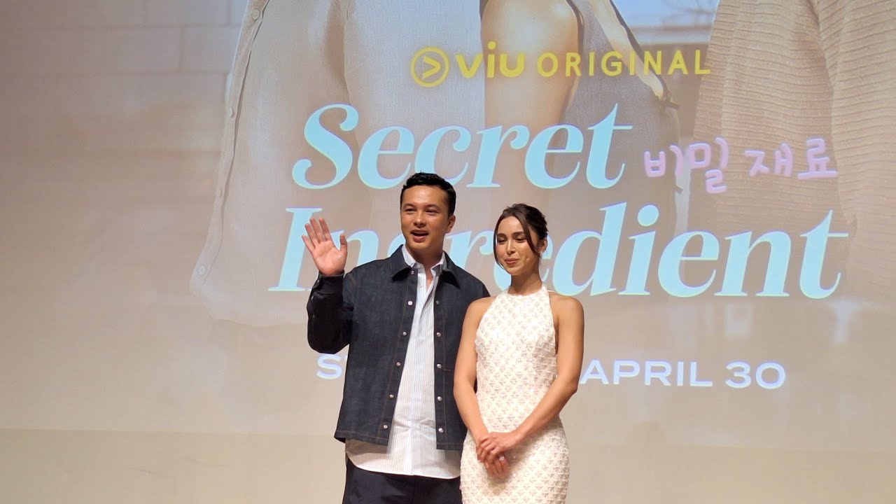 Press Screening & Press Conference Series Secret Ingredient ( Nicholas Saputra , Julia Barretto )