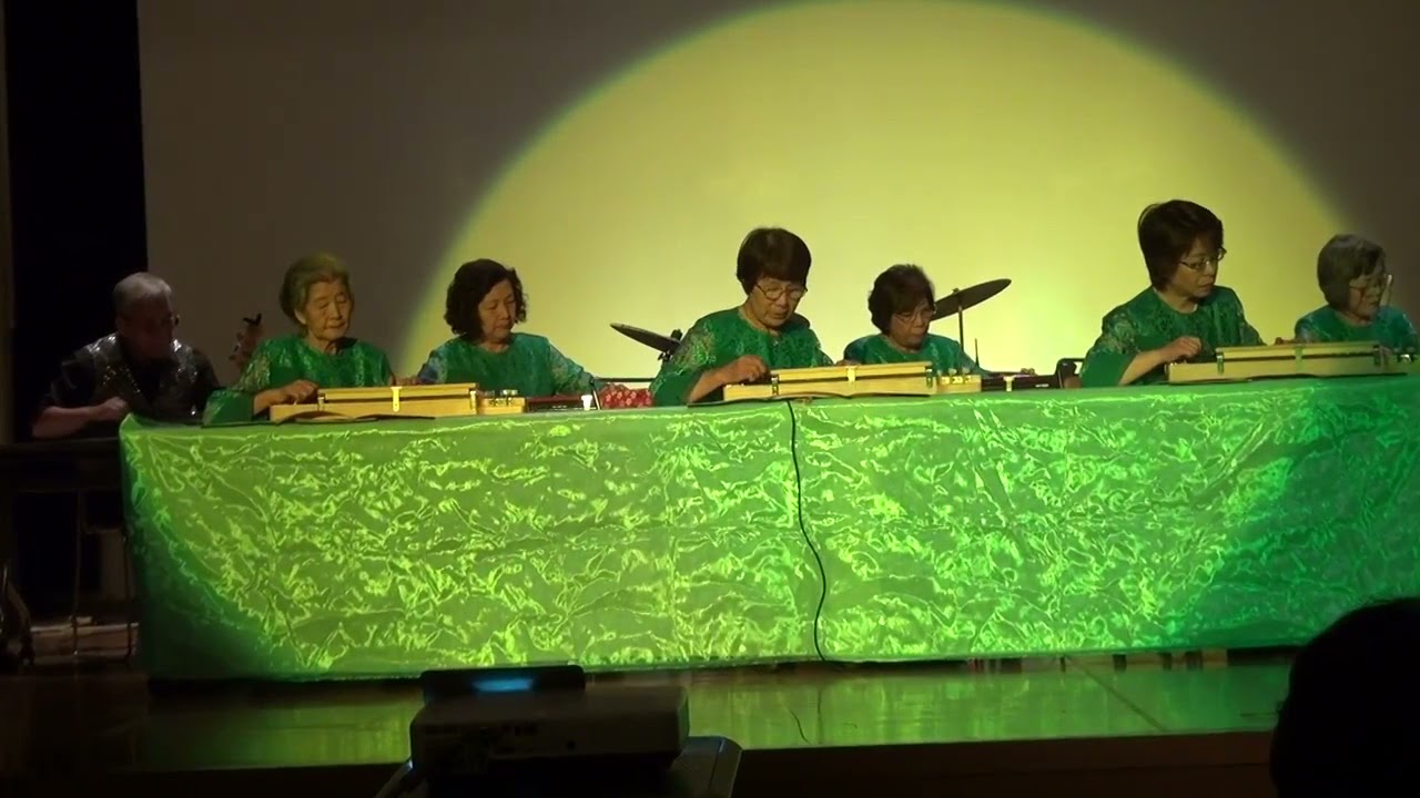 岡田流大正琴　潮 川は流れる＜琴伝流大正琴亀岡深幸会＞ - YouTube