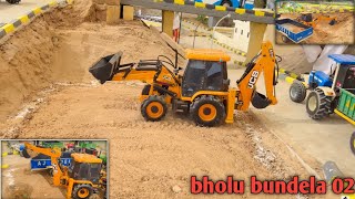 I Build a Mini Water Park in Mini City Using Rc Tractor with bricks 🧱🔥🔥@bholubundela02-z6r 